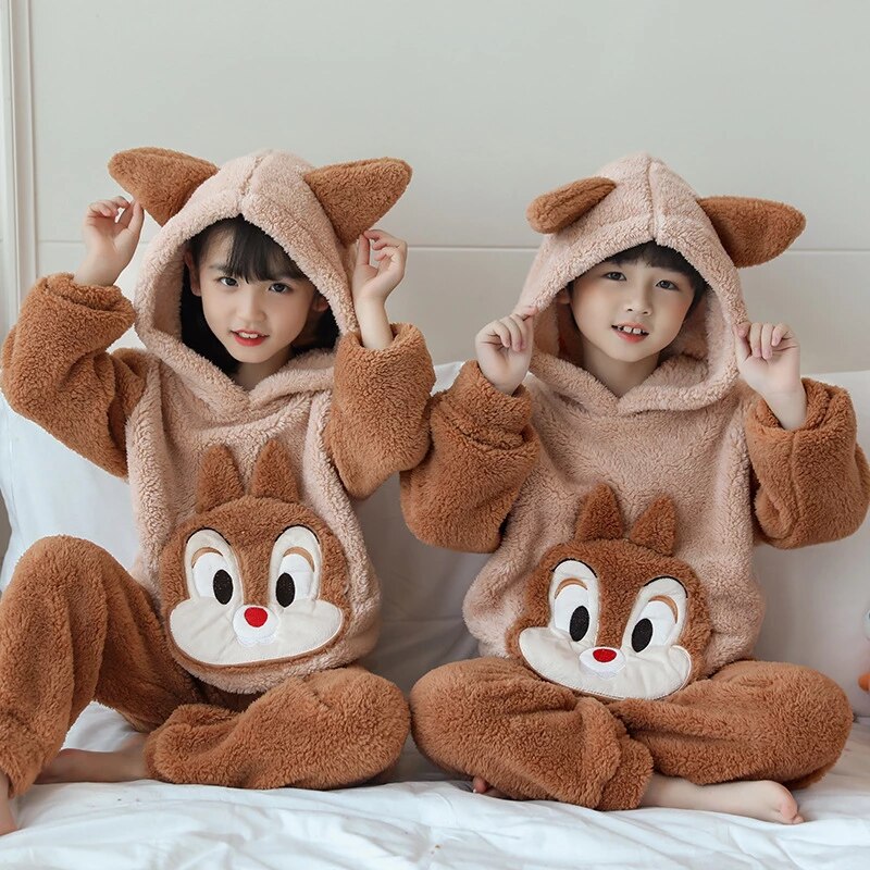Pijama Ardilla en felpa